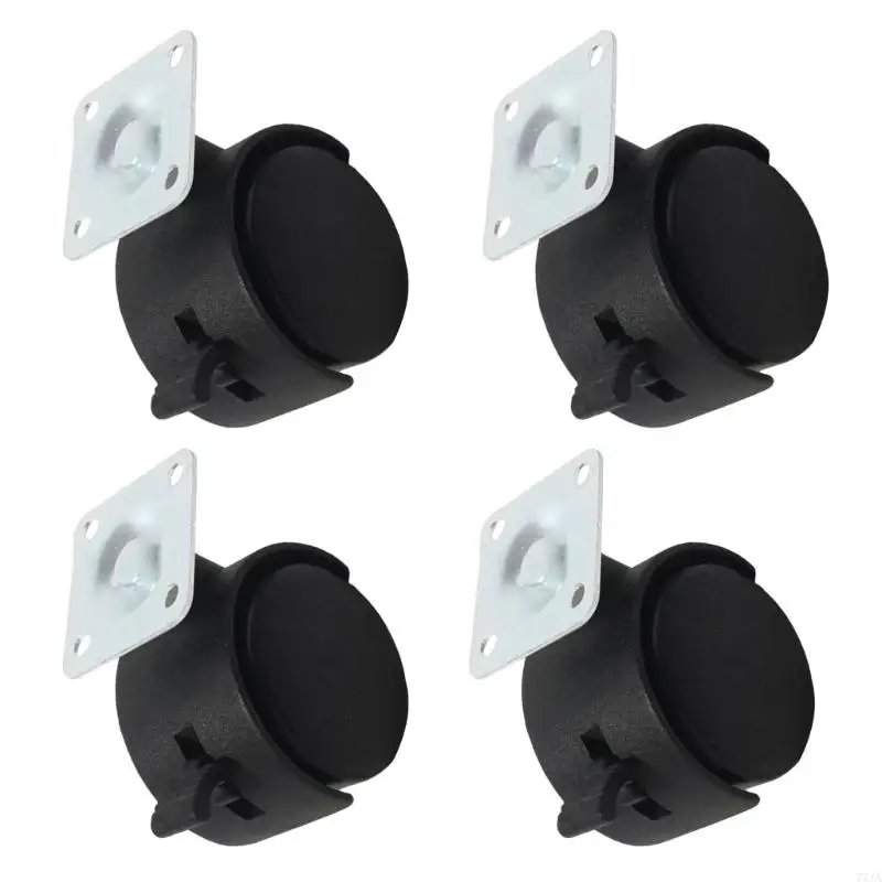 77JA Caster cao su cấu hình thấp để bảo vệ sàn chuyển động trơn trong bất kỳ không gian nào