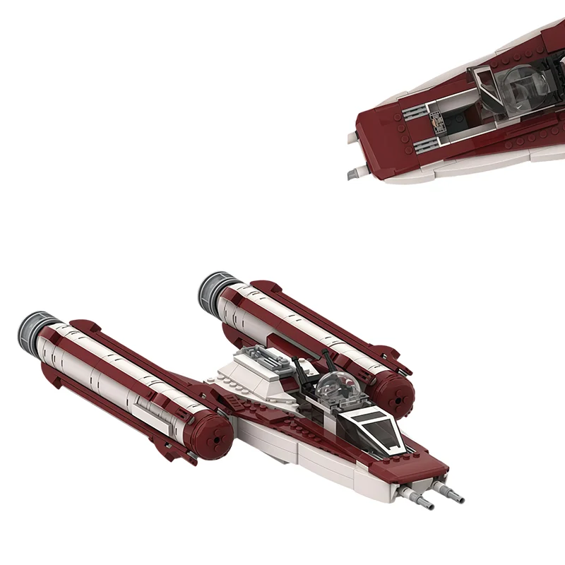 511 ชิ้น ชุดประกอบเครื่องบินรบ BTL-BYwingBomber MOC แบบปรับแต่งได้ ของเล่นเด็กผู้ชายยอดนิยม ของขวัญวันเกิด