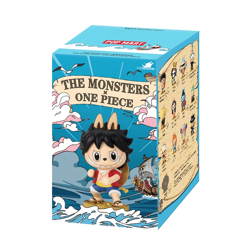 POP MART THE MONSTERS × One Piece Series Figures 1PC/12PCS Blind