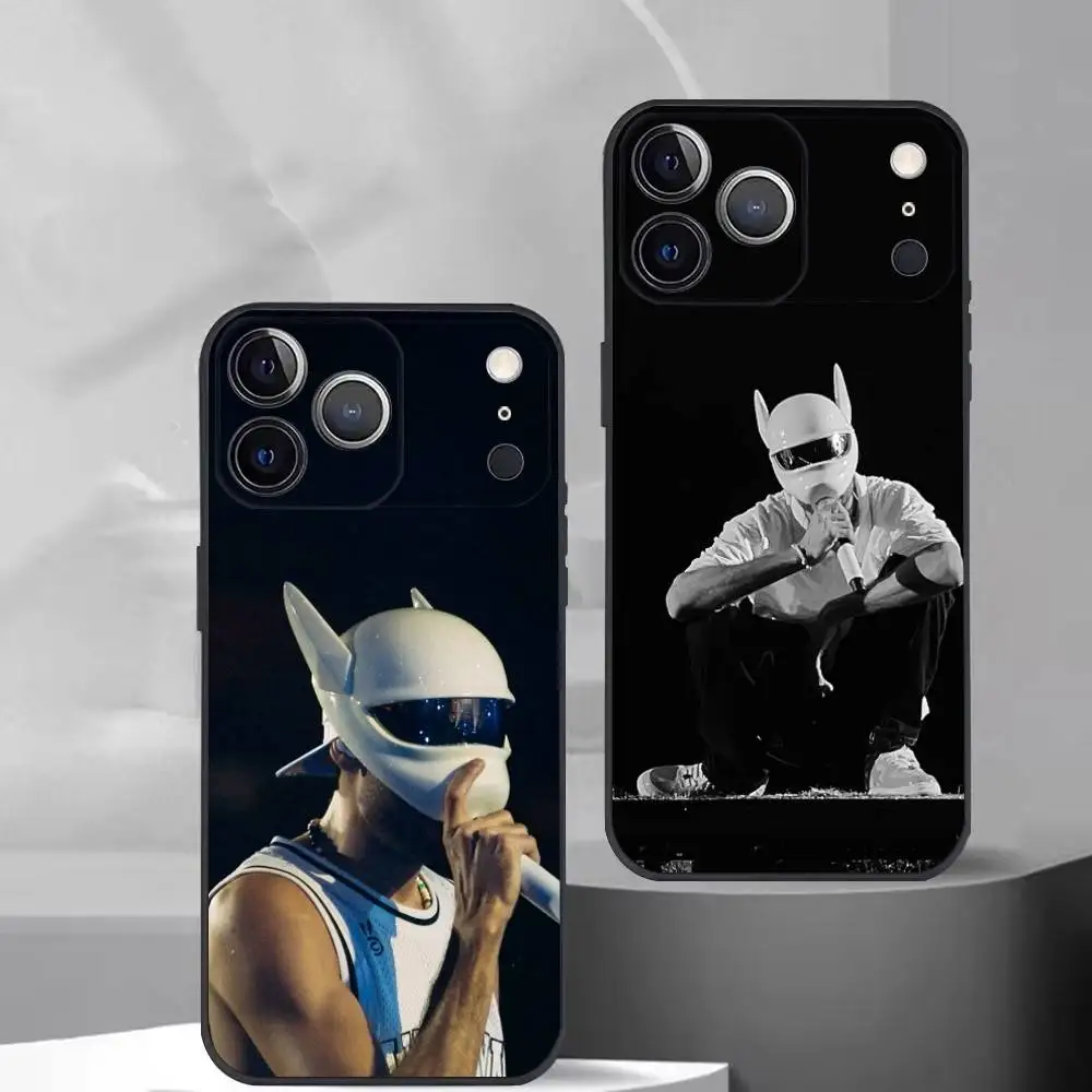 

Carlo Waibel Singer Cro Phone Case For iPhone 17, 16,15,14,13,12,11 Plus,Pro Max, Others Soft Black Cover