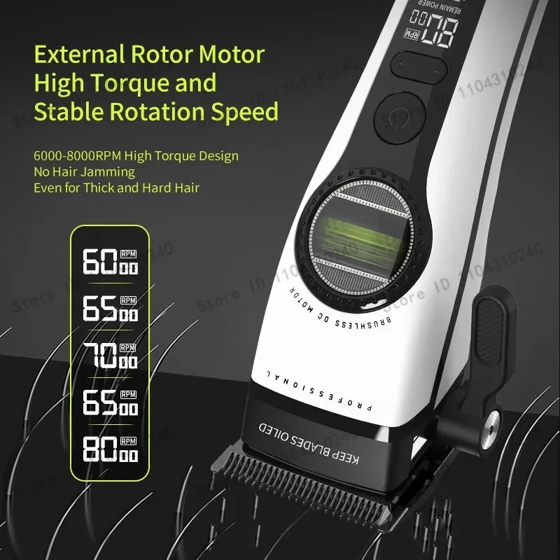 Kemei Hair Trimmers Professional Hair Clippers F1 -Super Engine
