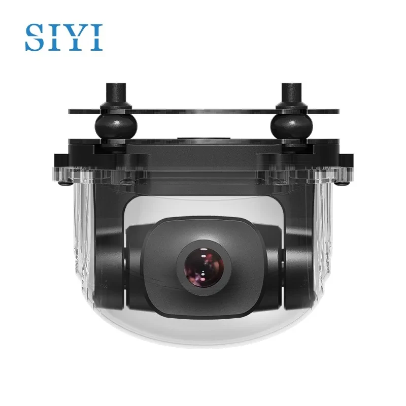 SIYI A2 mini cardán FPV Ultra gran angular inclinación de un solo eje con Sensor de cámara Starlight FOV de 160 grados 1080p IP67 resistente al agua