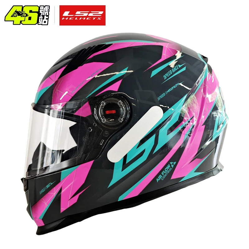 LS2 Full Face Capacete Masculino LS2 FF358 Motocross Racing Man Woman Casco Moto Casque No Pump ECE Approved Quality view 6