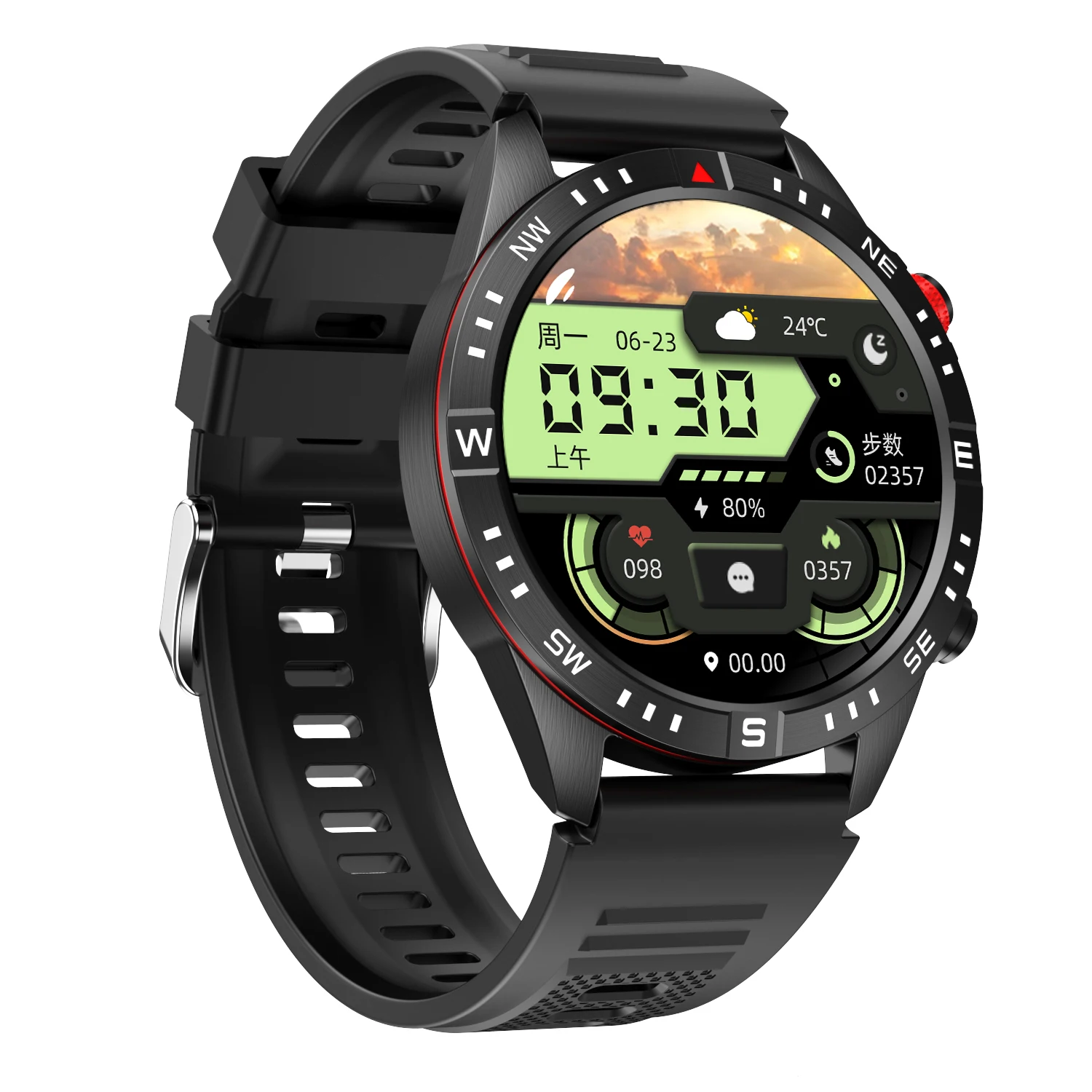 Cy800 Bluetooth Call Hartslagbloeddruk Bloedzuurstofbewaking Oefening Tracker Oproep Smartwatch Voor Mannen En Vrouwen