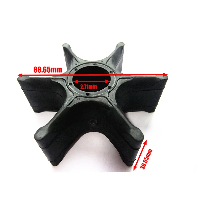 6E5-44352-01 6E5-44352-00 Water Pump Impeller for Yamaha 100HP 115HP 150HP 200HP 225HP 250HP V4 V6 Outboard 6E5-44352-03 18-3071