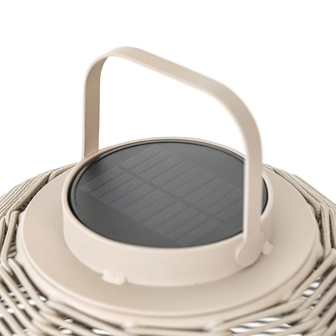 rx-Outdoor Rattan Solar Lights Patio Garden Backyard LED Solar Powered Lighting Deck Patio Woven Landscape Modern Pendant Lamps！