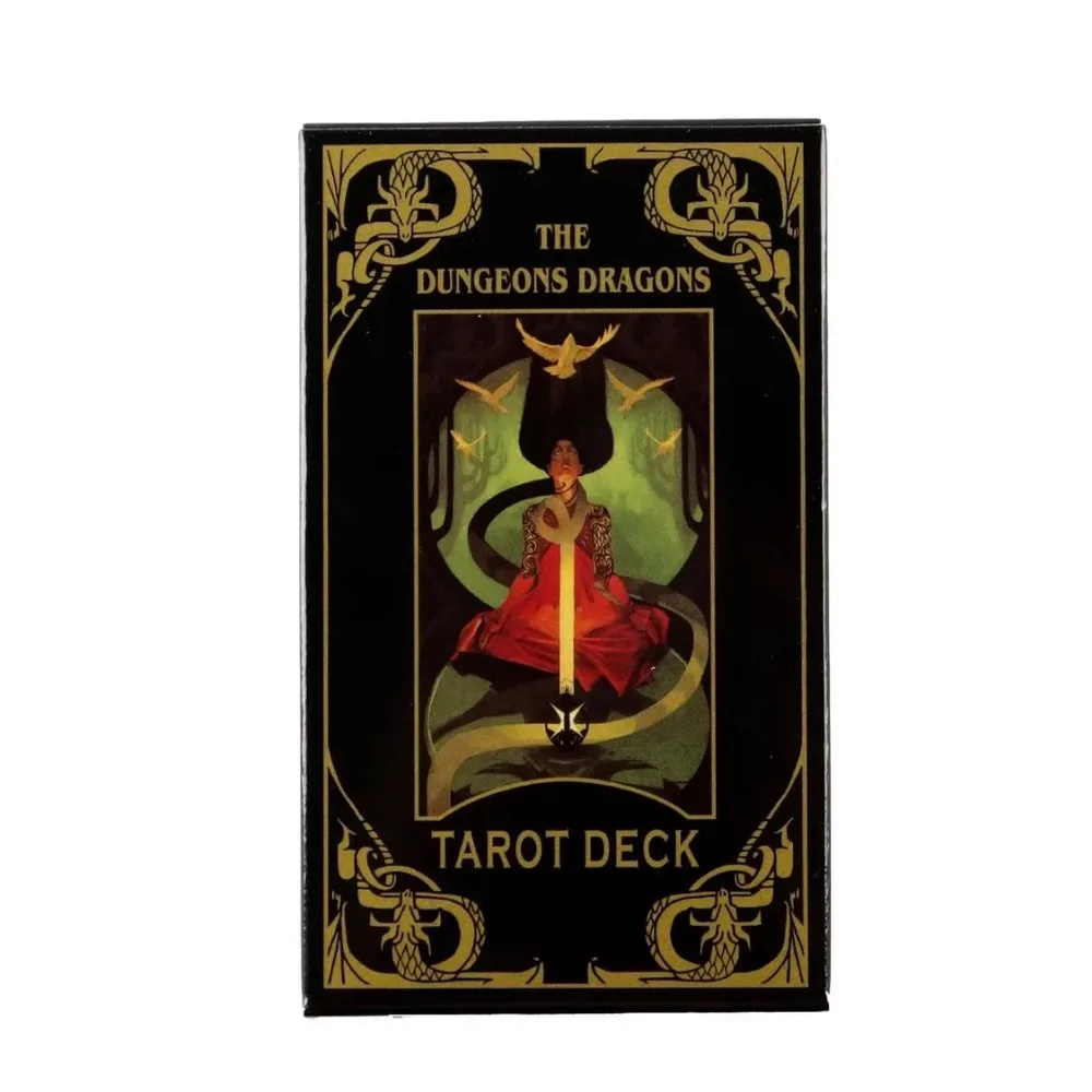 Cartas De Tarot The Dungeon & Dragons Tarot Adivinacion Juego De Cartas Favor De Fiesta Juego De Mesa Divertido Juego De Cartas