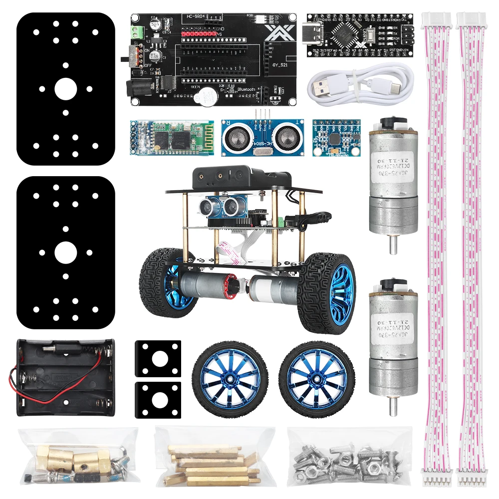 TSCINBUNY Smart Self Balancing Robot Car Kit for Arduino Programming Project Automation Coding Robotics Electronic Learning Kit