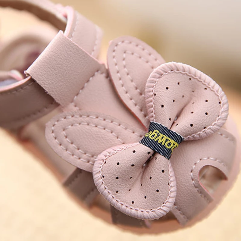 Sandalias Sandals for Girl 2023Summer 0-1-3 Year Old Baby Walking Shoe Girl Princess Shoe Soft Sole Non Slip Kids Shoe Baby Shoe