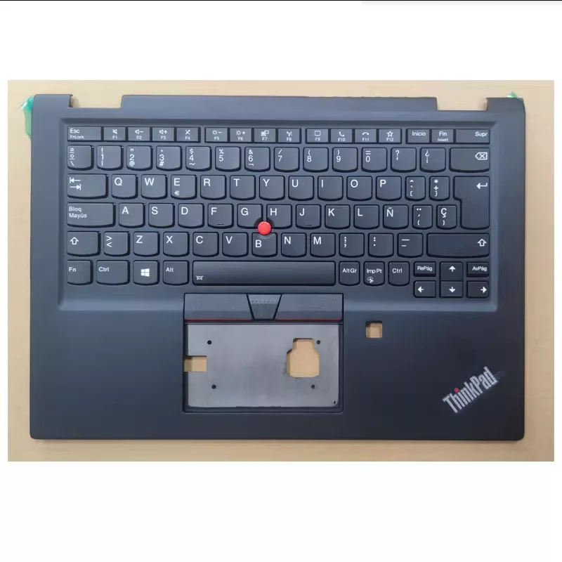

NEW Replacement Black Keyboard SP Layout for LENOVO Yoga X390 x395 palmrest Cover C shell