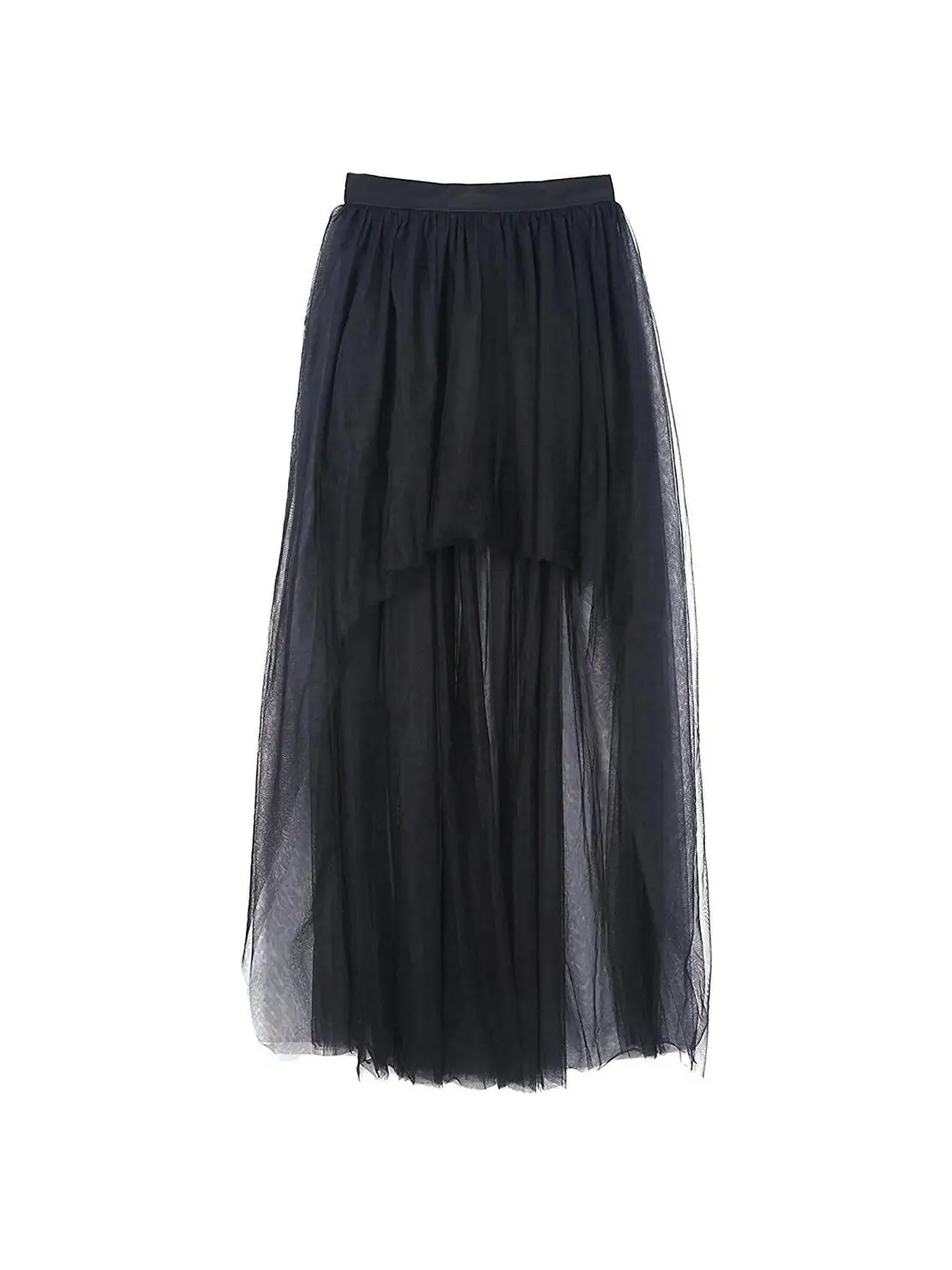 

Сексуальная тюлевая юбка Bla со шлейфом спереди или Ba Длинные юбки для взрослых размера f-длины Пышные сладкие цвета в китайском стиле