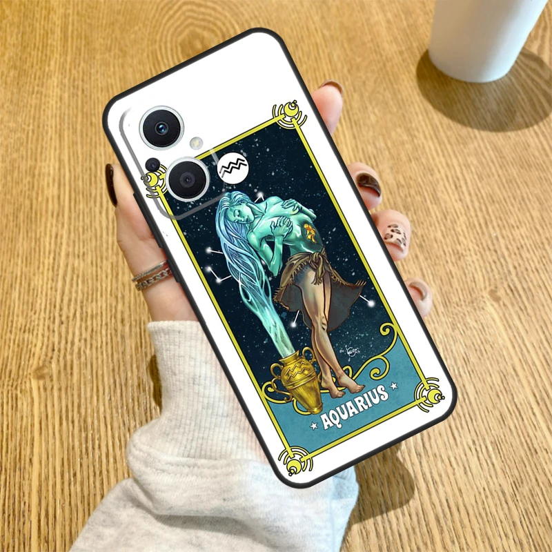 Horoscope Astrology Virgo Libra Queens Case For OPPO Find X2 X3 Neo Lite X6 X5 Pro Reno 8T 7 3 2Z 4Z 5Z 5 6 8 4 Lite Back Cover