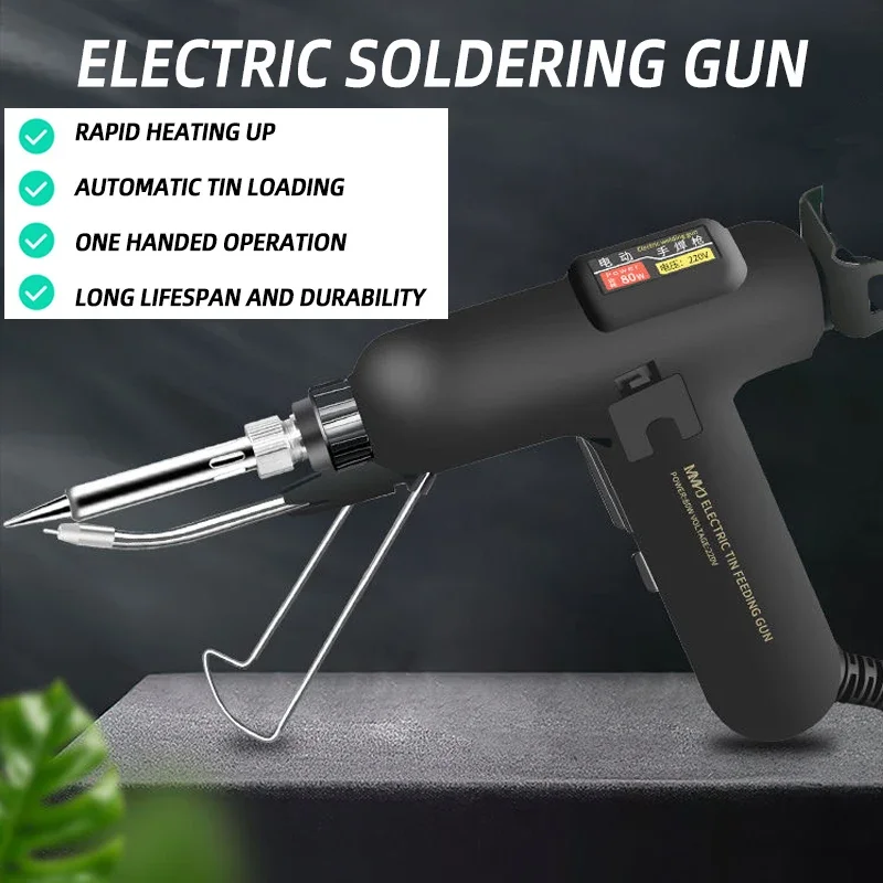 1 PC Electric Soldering Gun Thermostatic Electric Soldering Iron Soldering Set Household Welding Tools