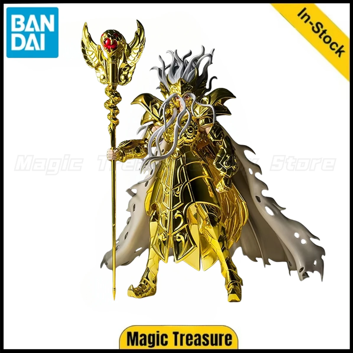 

【In stock】Original BANDAI SPIRITS Myth Cloth EX NEXT DIMENSION Saint Seiya Ophiuchus Odysseus Action Figure Model Animation