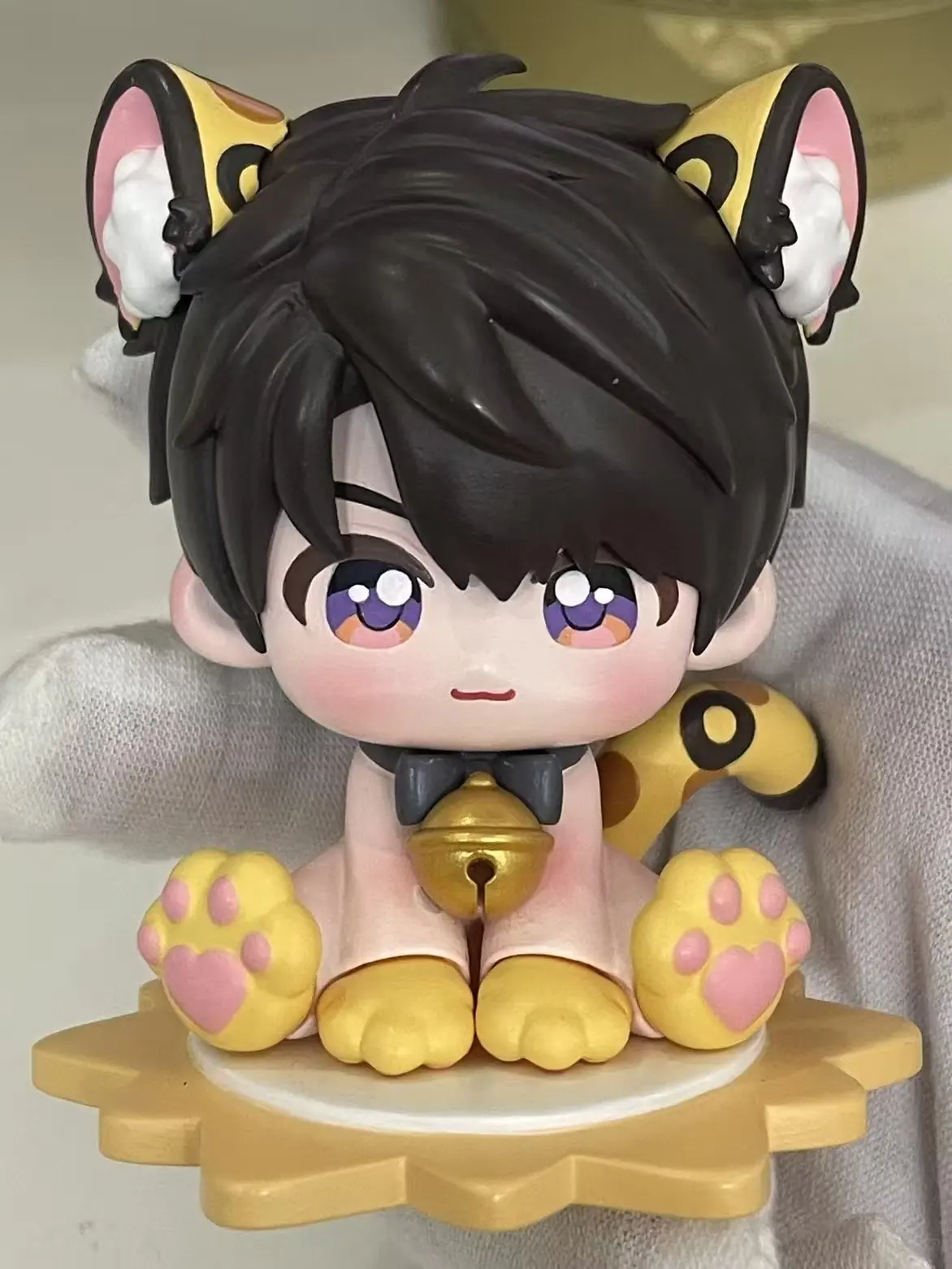 

Love and deepspace colleagues Caleb ambitus desktop ornament Little Leopard Adorable PU 7cm Garage Kits cute collect gift