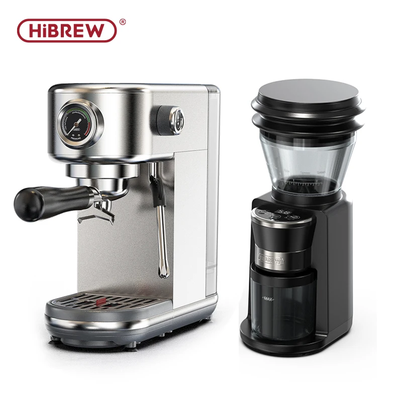 HiBREW 20Bar 半自動エスプレッソコーヒーマシン温度調節可能な