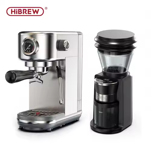 HiBREW 20Bar Semi Automatic Espresso Coffee Machine Temperature Adjustable Cold/Hot Super Slim Coffee Maker Cappuccino H10B - Image 10