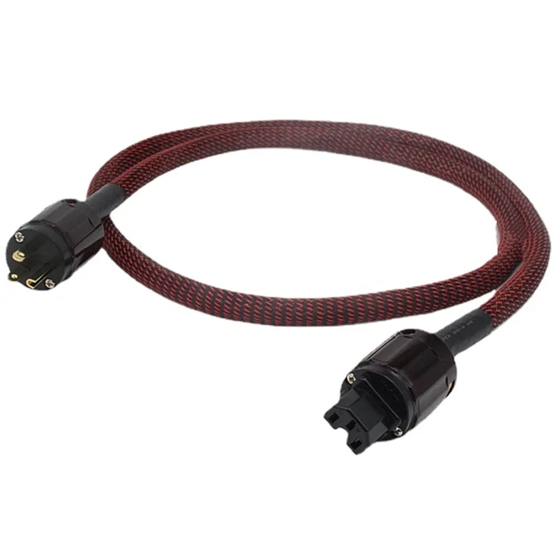 P029 P079 WE Cable de alimentación de CA de amplificador HiFi 15 núcleos Cable de alimentación de Audio C13 15A de cobre enchufe de EE. UU. y UE