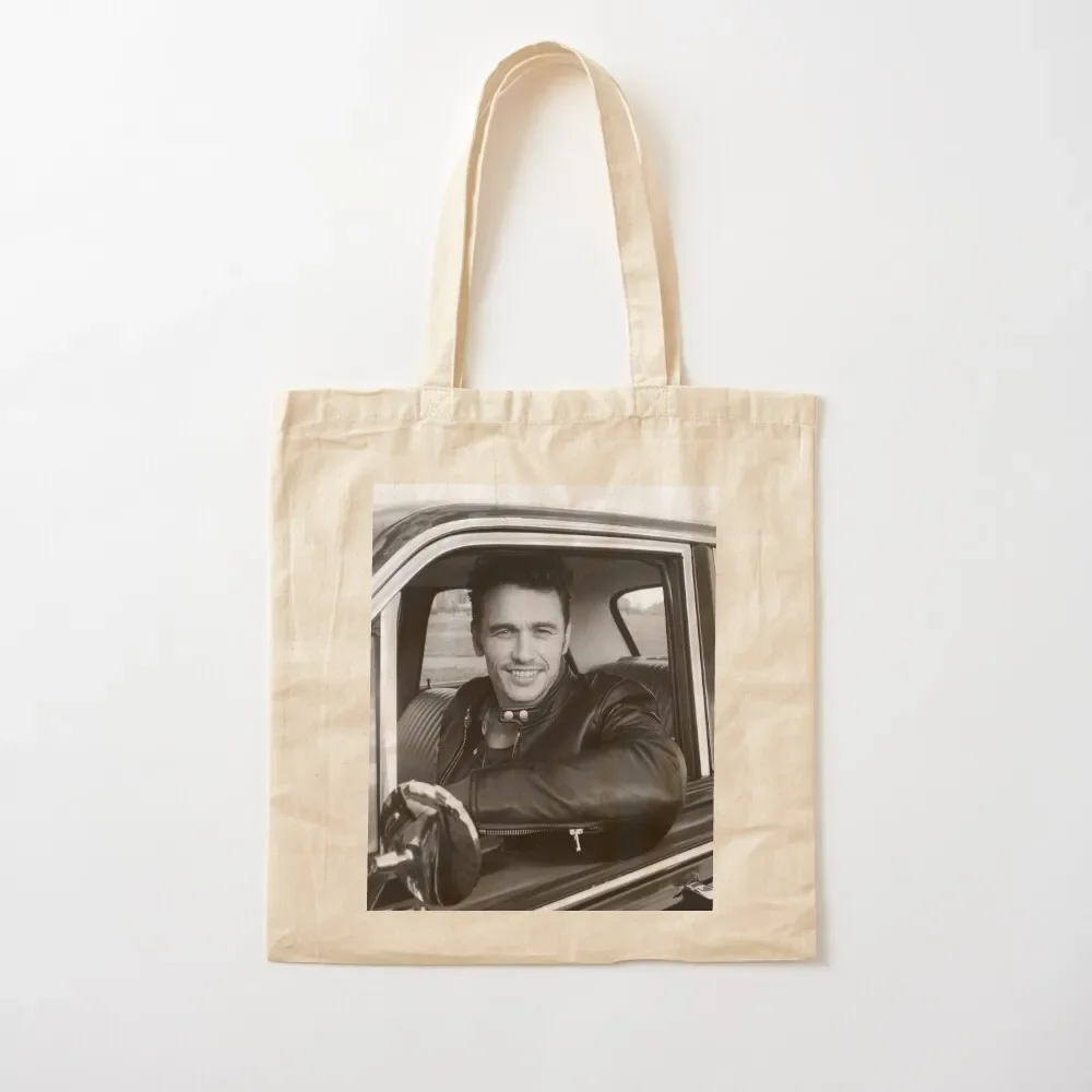 James Franco car driving Tote Bag Shopper bag custom Cloth Women's