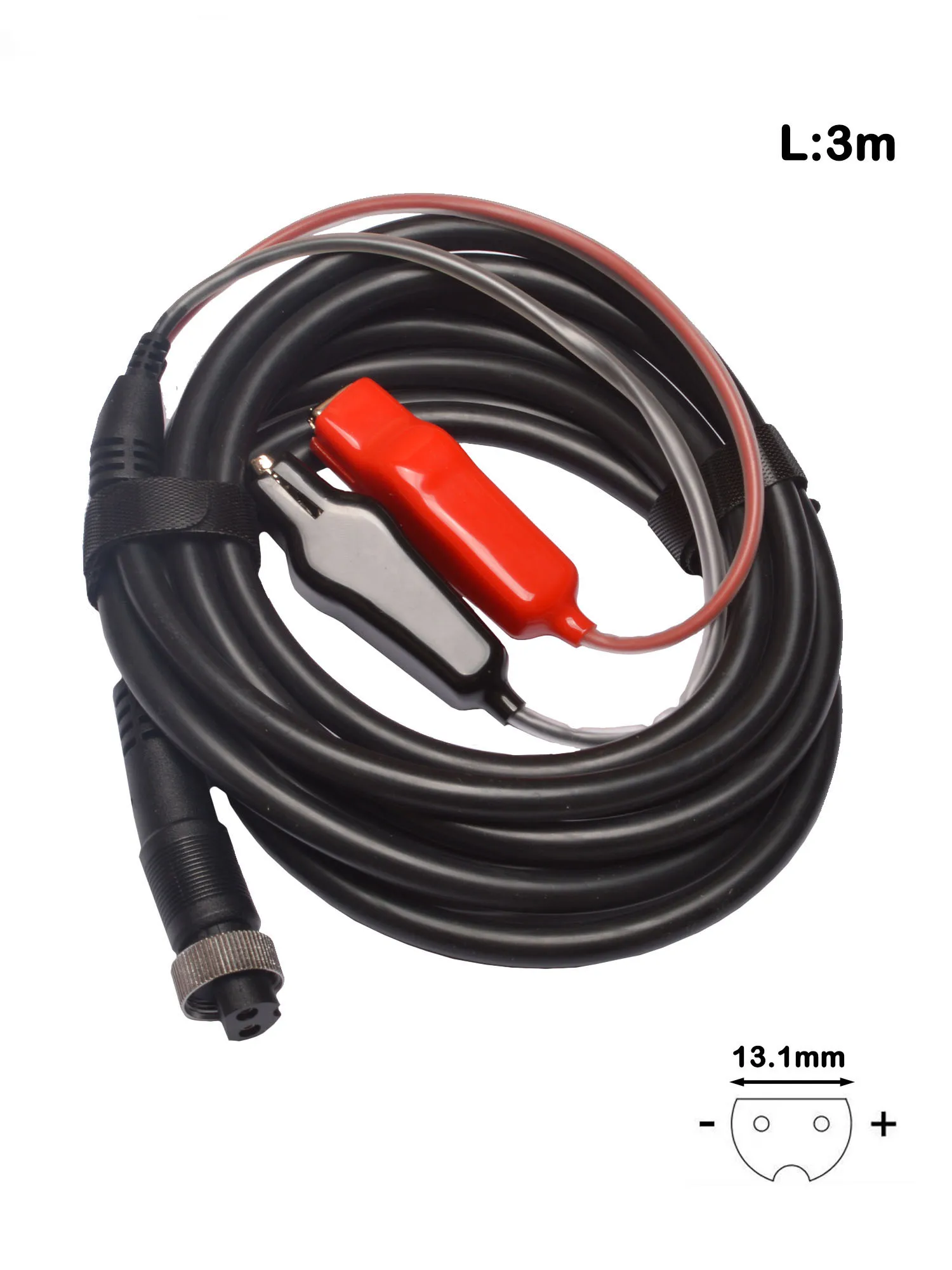 Cable de alimentación de 9,8 pies y 300 cm para carretes de pesca eléctricos RYOBY, cable de alimentación