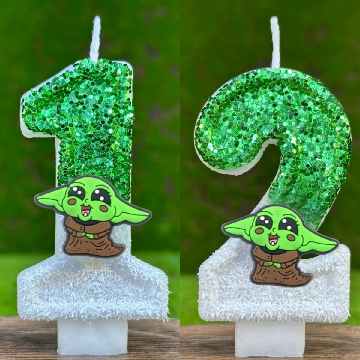 Velas digitales de Star Wars con números del 0 al 9 para decoración de pasteles de cumpleaños infantiles, accesorios para fiestas de dibujos animados y anime.