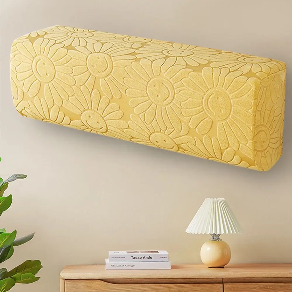 Elastic Fabric Air Conditioning Cover Air Conditioner Cleaning Dust Cover Wall Mounted Air Conditioning Protector for Wall Air