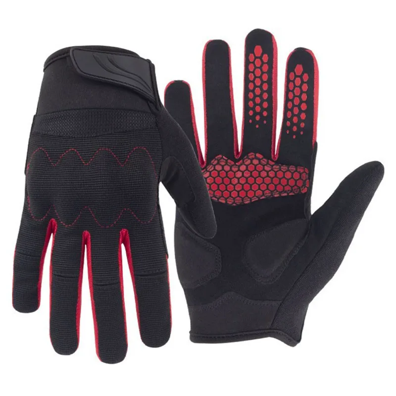 

New Men Tactical Gloves Full Touch Screen Cycling Sports Outdoor Motorcycle Riding Multipurpose Use Anti Slip Gloves