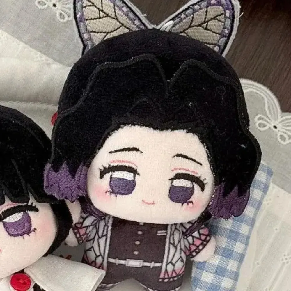 

Kochou Shinobu Tsuyuri Kanawo Anime Plush Cotton Doll Adorable Starfish Body Dolls 10CM Pendant Toys Ornament Plushie Gift