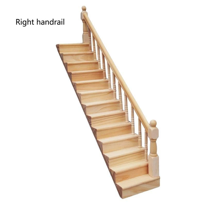 1:12 per accessori per casa delle bambole Mini decorazione per casa delle bambole Scena Corrimano semplice S 15UB