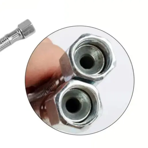 Compressor Intake Tube Air Compressor Hose For Air Compressor Easy To Install Full Length Approx. 350mm Hex Nut