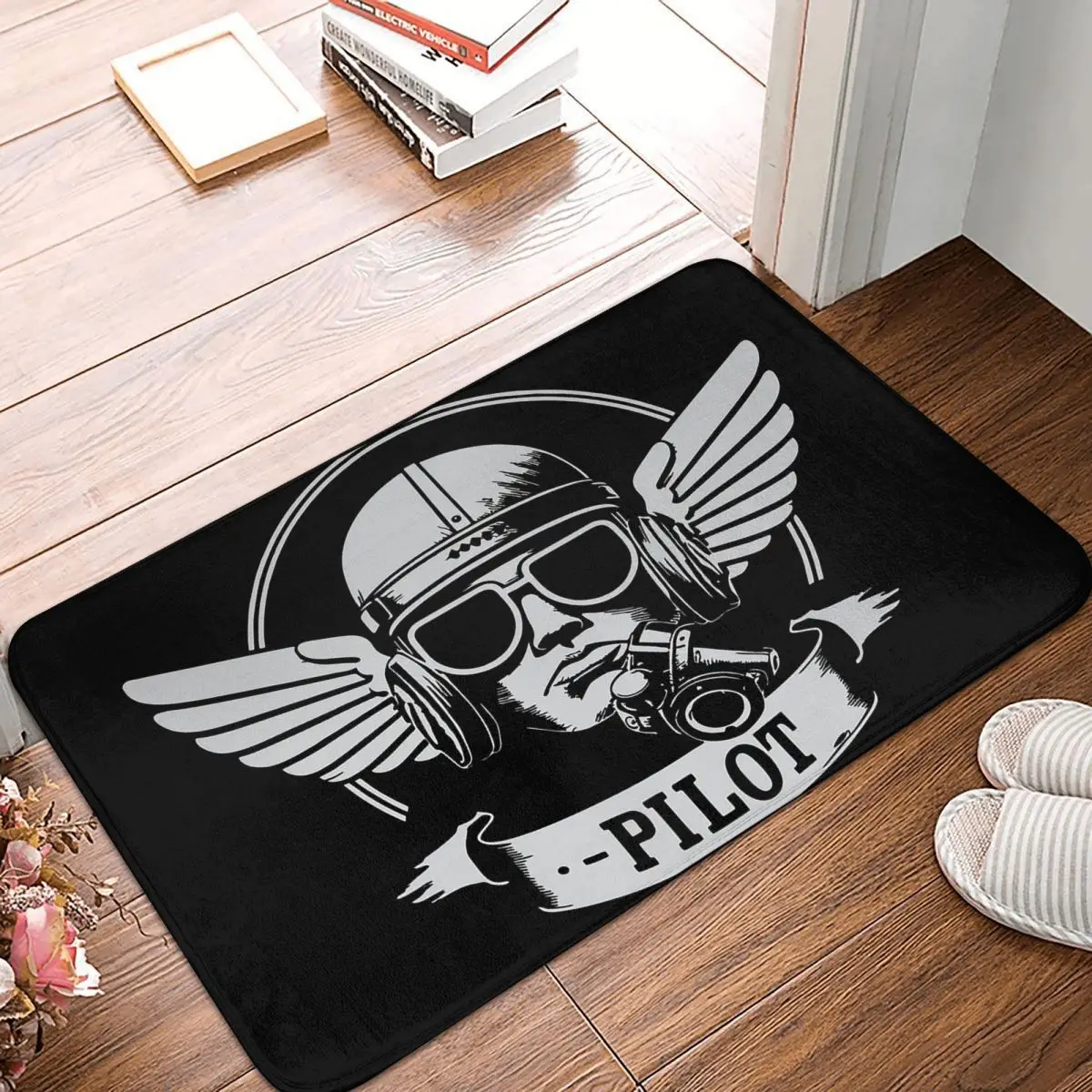 Pilot Doormat Kitchen Entrance Home Floor Mat Non-slip Carpet Rug for Bedroom Footpad Mats