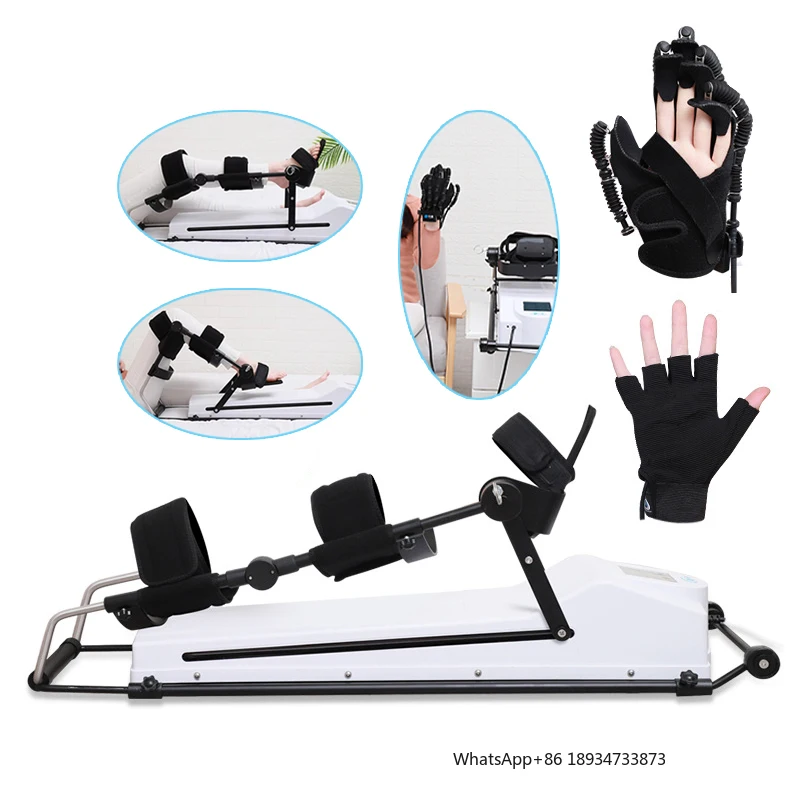 CPM Electric Rehabilitation Therapy Device Leg Flexion Extension Exerciser Hand Finger Knee Injure Rehab Training Machine