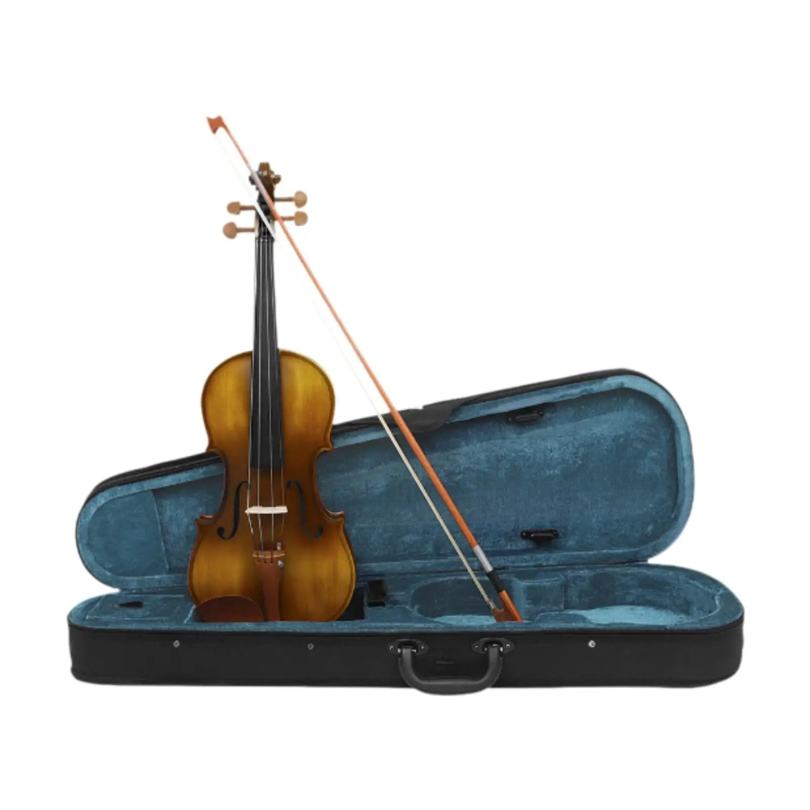 4/4 Violin Set Professional Violin Lover Portable Starter Kits Hoilday Gifts