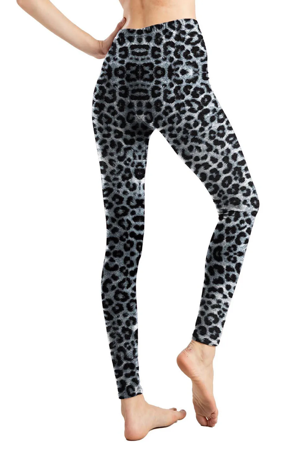 Leopard Leggings Printed High Waist Wildthing Leopard Elasticity Pants Soft Trousers For Women Workout Tights Fitness Outfits