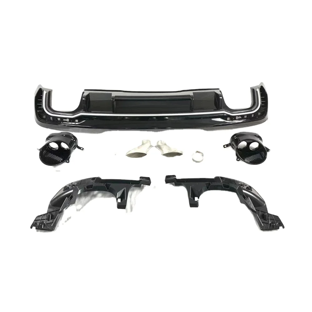 

2020-2024 For Audi A4 Allroad B9.5 Easy Installation RS4 Diffuser Painted Surface Rear Bumper Diffuser For Audi A4 B9.5 Model