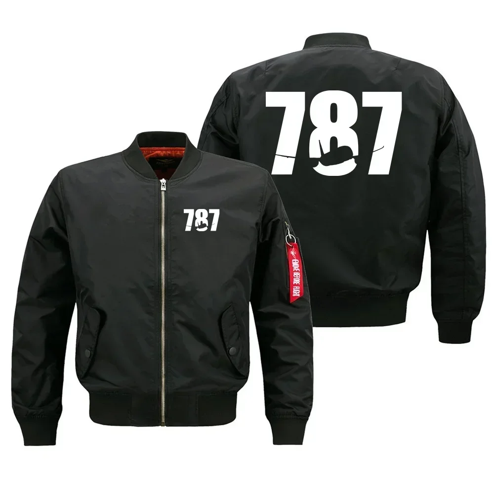 

Outdoor Windproof Waterproof Flight Aviation Pilots 787 Men Ma1 Bomber Jacket Tactical Man Casual OuterWear Coats