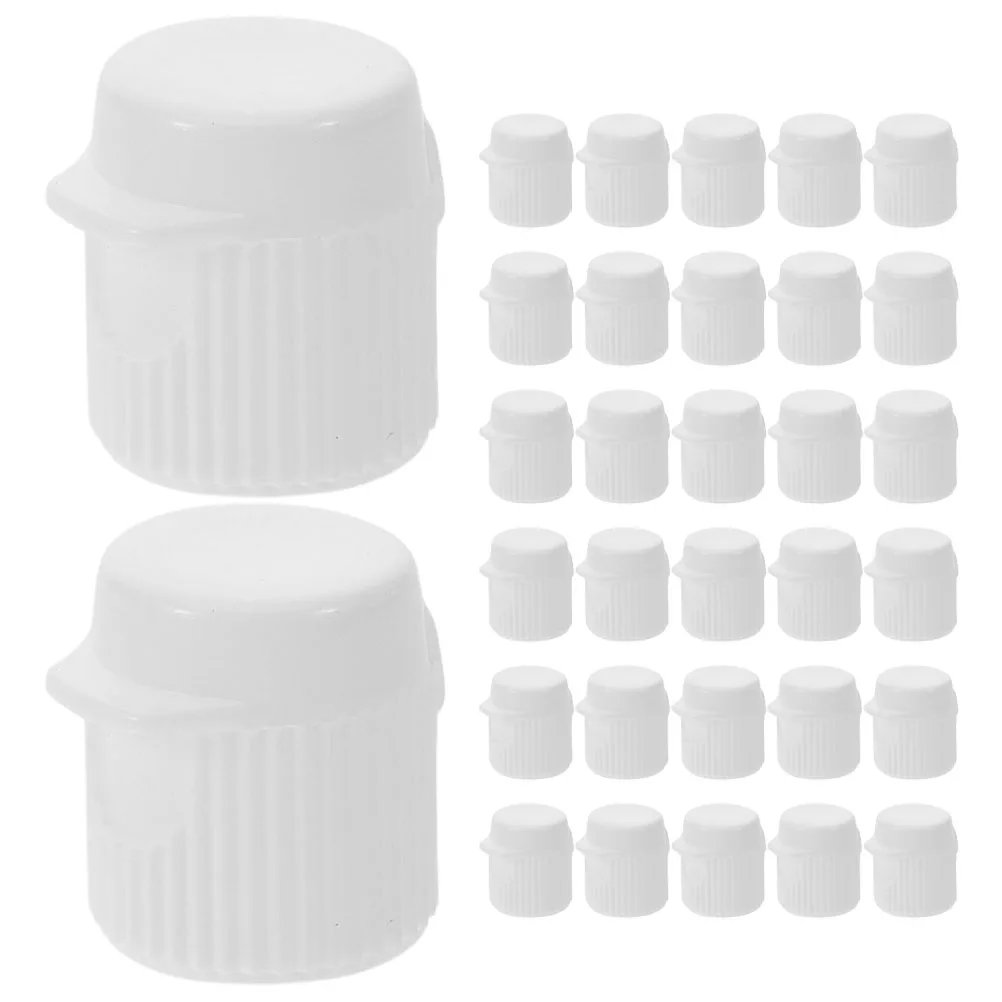 

100Pcs Toothpaste Tube Cap Flip Lid Replacement Durable Adults Travel Dispensing Cover Bathroom Accessories