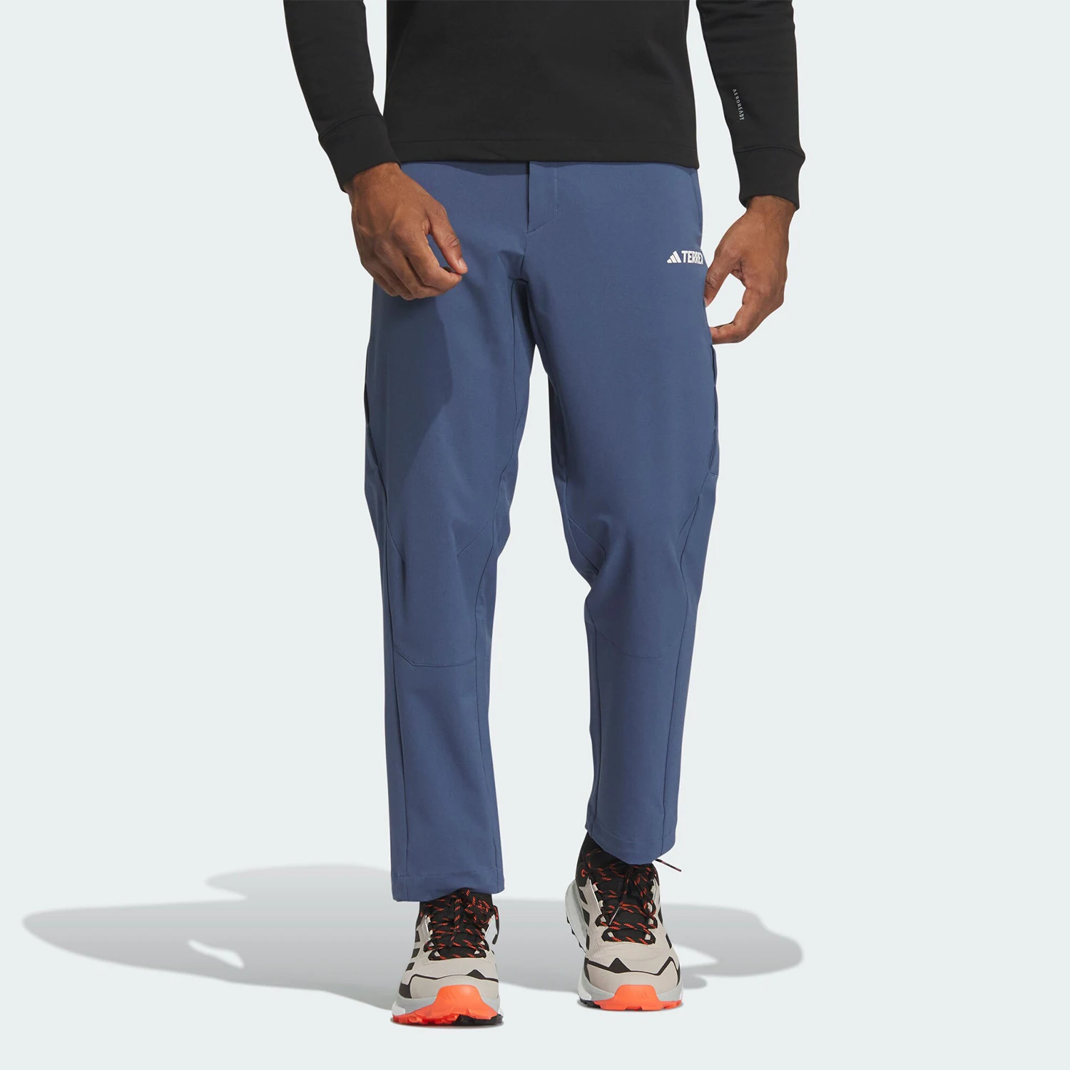 adidas-genuine-new-men's-outdoor-sport-softshell-woven-pants-in2227