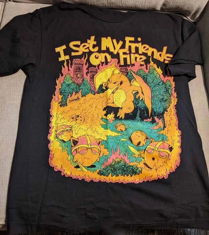 

I Set My Friends On Fire Unisex Cotton Classic T-shirt All Sizes