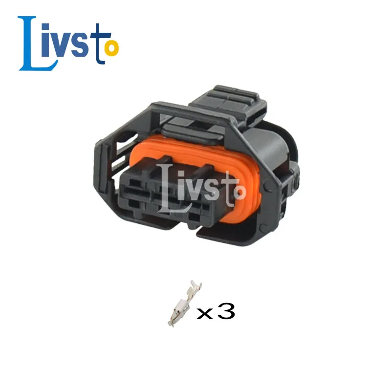 3 Pin Waterproof Auto Connector Common Rail Diesel Injection Pump Socket Pressure Crankshaft Position Sensor Plug For Boschs image 3