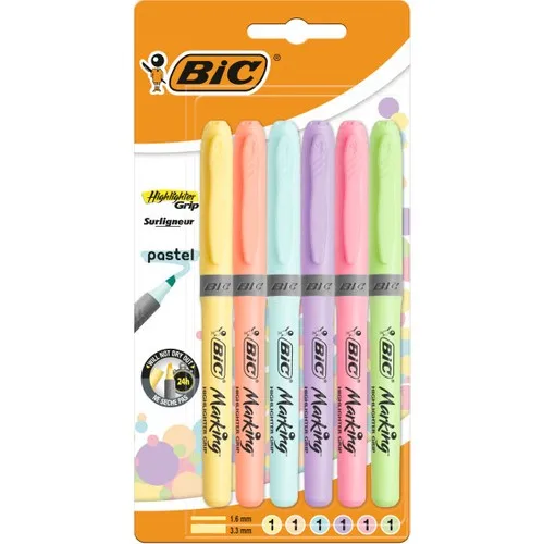 Bic Cao Cấp Scotch-Brite Lót Cầm Pastel 6 Miếng Ghép 992561