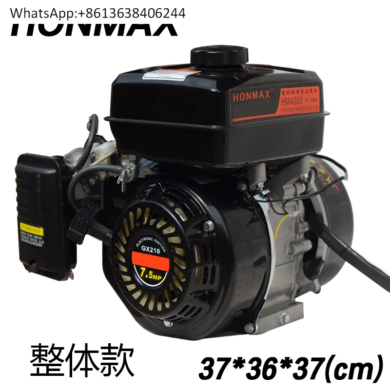 3KW4KW5KW Low noise energy consumption 48V60V72V electric vehicle range extender rechargeable gas-oline range extender generator