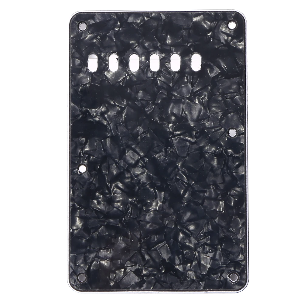 Guitar Bass Instrument Accessories 6 Holes Guitar Tremolo Cavity Cover Back Plate for Fender ST SQ Electric Guitar