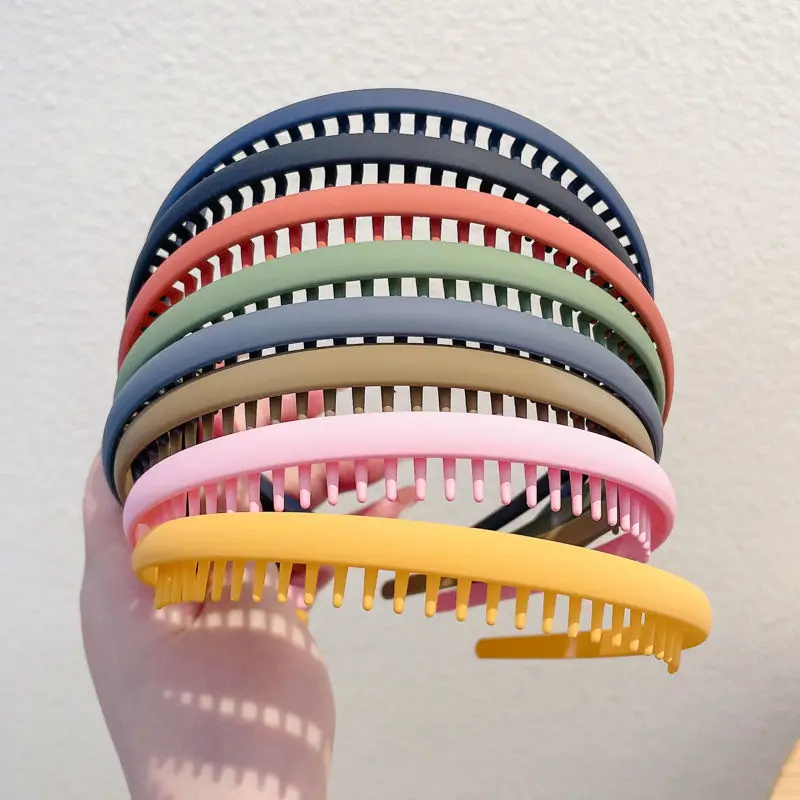 

Нескользящая повязка на голову для мытья лица с зубцами Женский стиль Новый стиль сломанных аксессуаров для волос Заколка для волос Высокий череп Верхний пучок волос