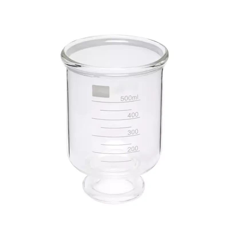 Glass Top Cup 300ml For Vacuum Filtration Apparatus Universal Filter Cup Sand Core Liquid Solvent Filter Unit Device Accessories