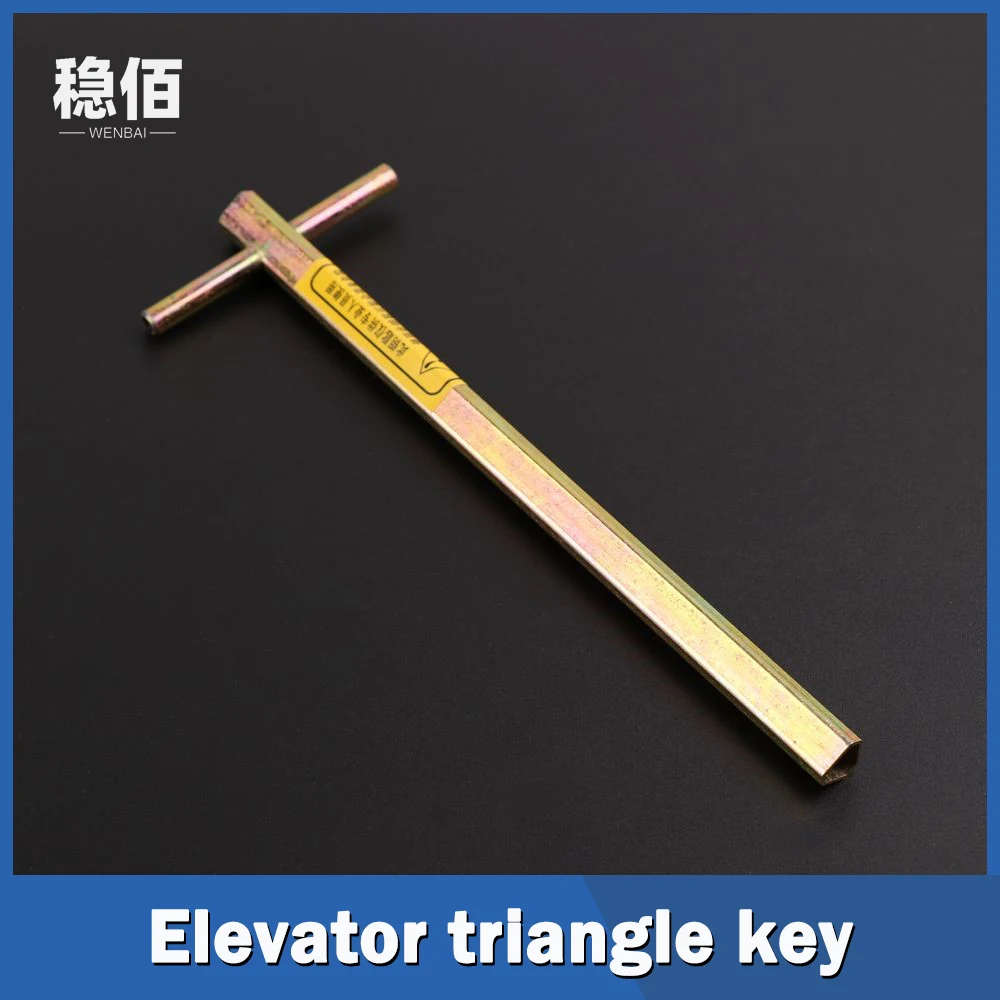 Elevator Triangle Key For Mitsubishi Otis KONE Length 100mm 200mm 1PCS