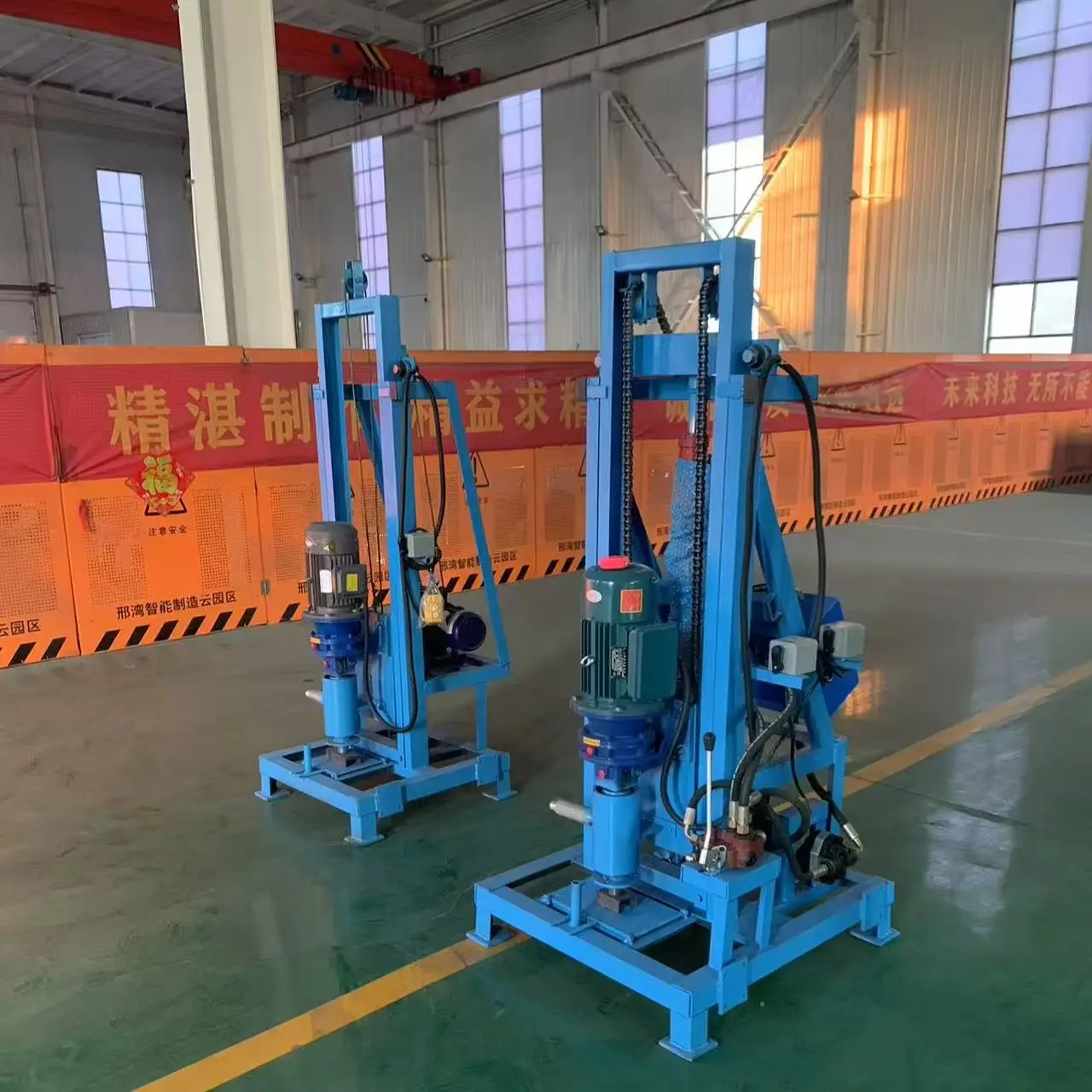 

Customized hot-selling high-quality electric water well drilling rig with 100-meter drilling depth