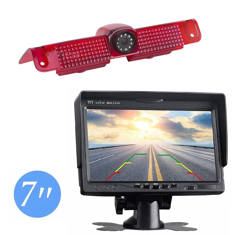 

HD 720P Misayaee Brake Light Night Vision Camera for GMC Savana Chevrolet Explorer Chevy Express 1500 2500 3500 Van (2003-2018)