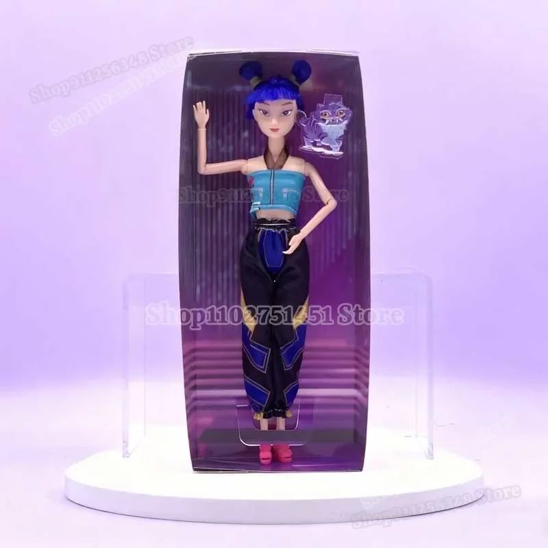 كارتون أنيمي K-pop شيطان الصيادين دمية Kawaii ألعاب من الفينيل رومي ميرا زوي عمل أرقام المشجعين الحلي غرفة عيد الميلاد الديكور @