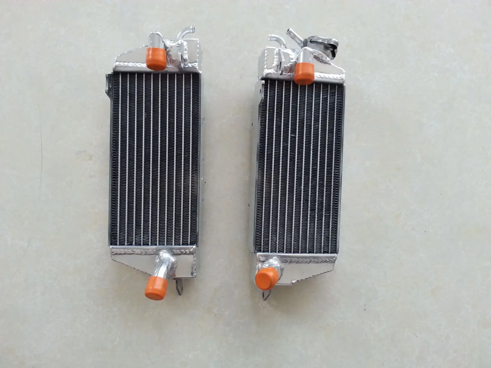 

For 1985-1988 Husqvarna Cagiva WRK125 WMX125 WMX250 Aluminum Radiator Cooler Cooling Coolant 1985 1986 1987 1988